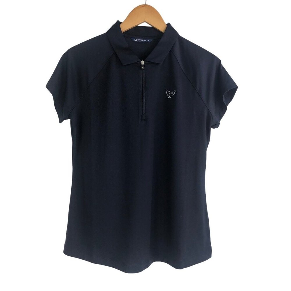 Cutter & Buck Shirt Womens Size Medium M Blue Polo Cordillera Golf Club Colorado